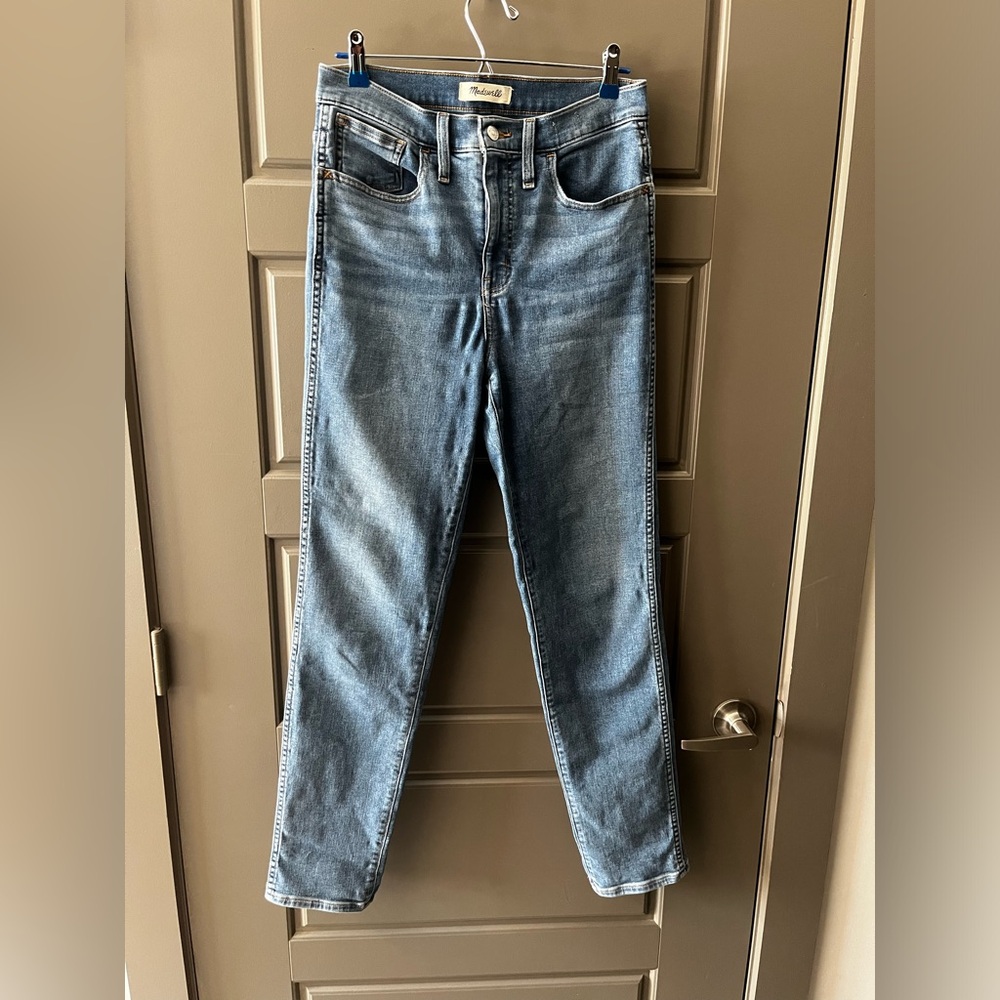 Madewell Roadtripper stovepipe jeans 28T